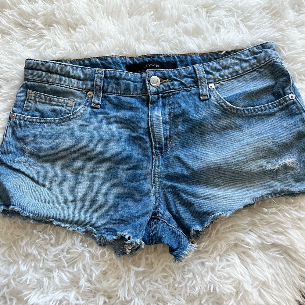 Joe’s Jeans denim/linen shorts (Sz 26)
